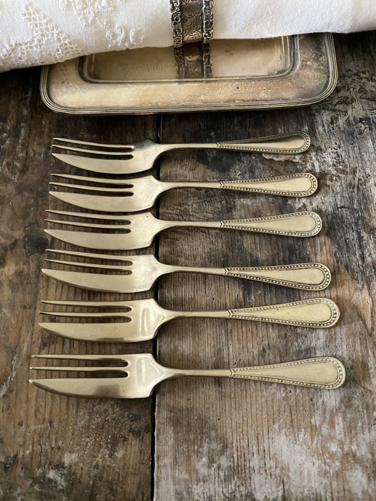 Vintage Cake Forks Grace Jenkins Home