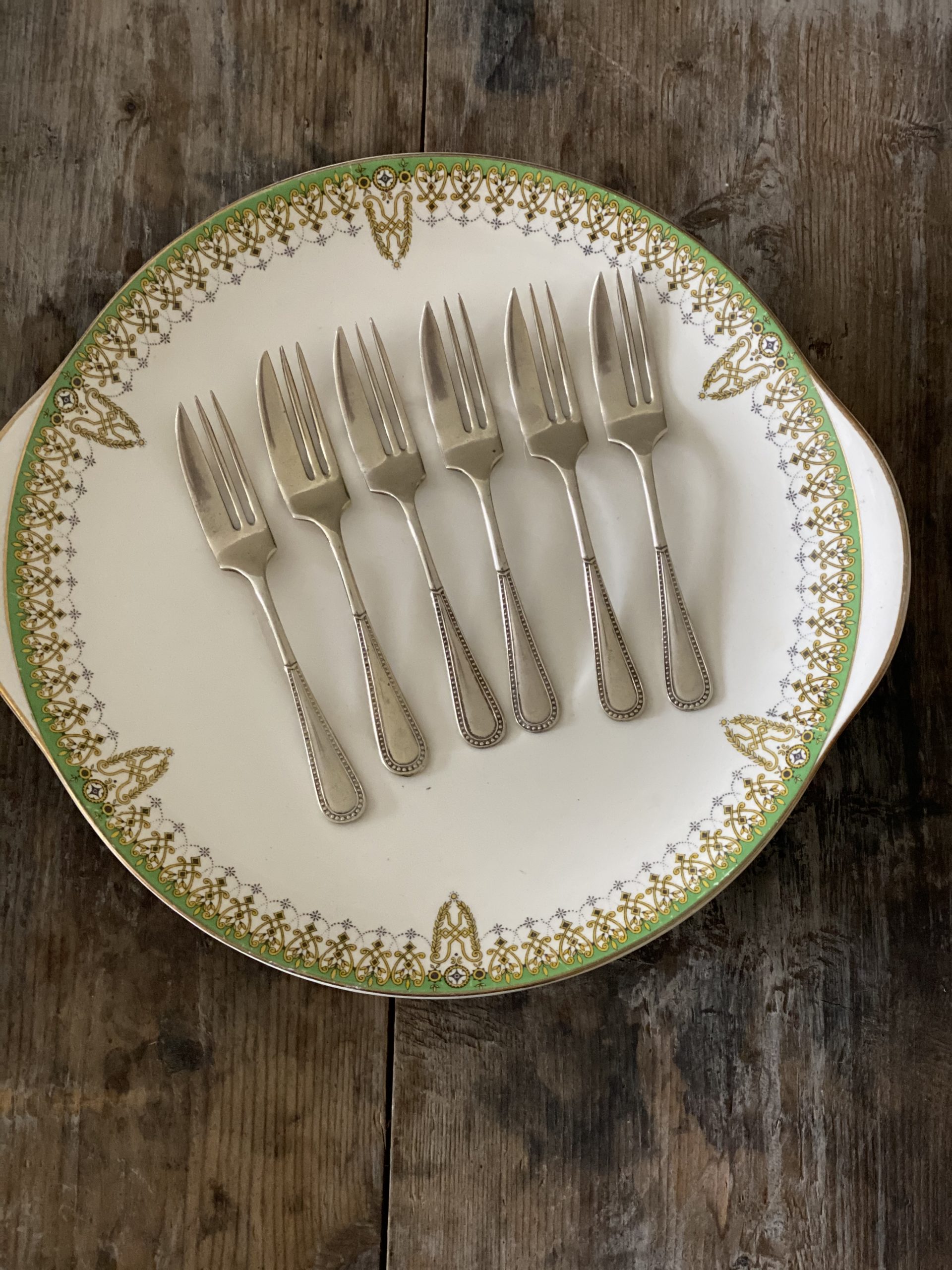 Vintage Cake Forks Grace Jenkins Home