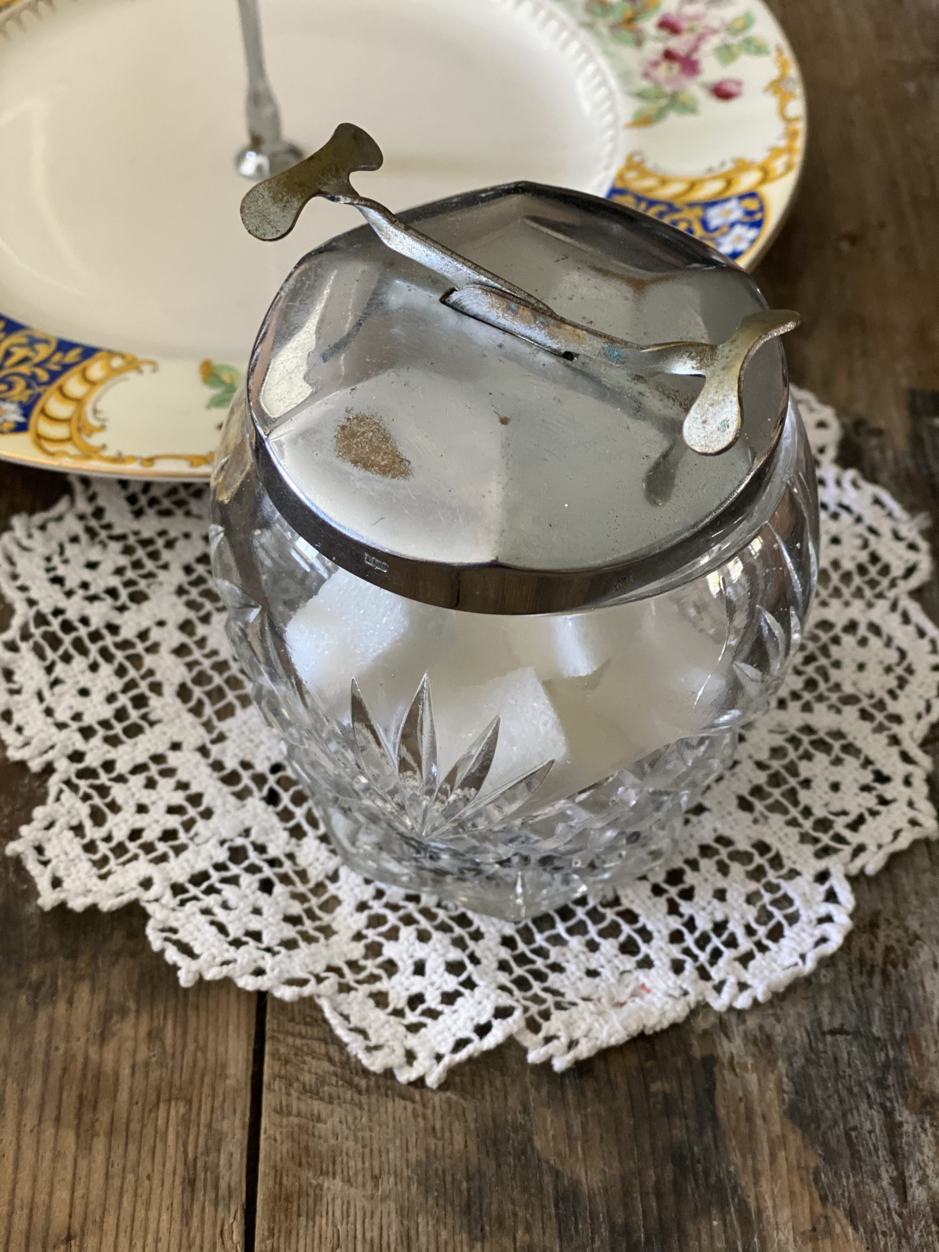 Vintage Class Sugar Cube Jar Grace Jenkins Home